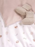 Perina Комплект постельного белья Sleepy бежевый 100х70см — изображение 3