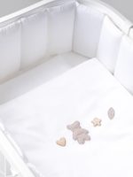 Perina Комплект постельных принадлежностей Teddy Sateen Collection белый 100х70 см — изображение 2
