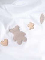 Perina Комплект постельных принадлежностей Teddy Sateen Collection белый 100х70 см — изображение 6