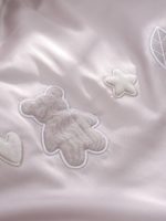 Perina Комплект постельных принадлежностей Teddy Sateen Collection серый 100х70 см — изображение 4