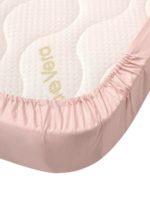 Perina Простыня на резинке Semi-oval розовая 145х70см — изображение 2