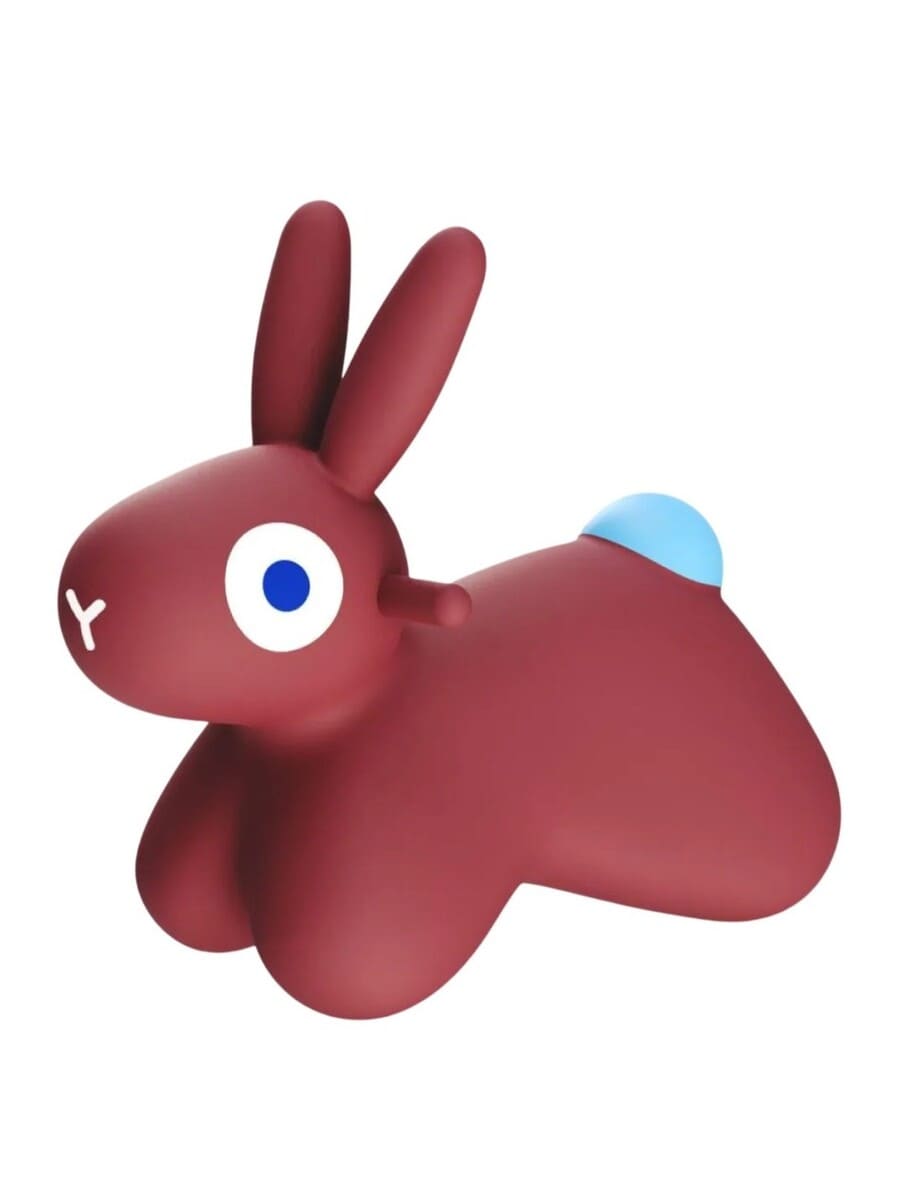 Quut Игрушка-попрыгун Hoppi Bouncing Bunny бордовый Quut Игрушка-попрыгун Hoppi Bouncing Bunny бордовый — изображение 1