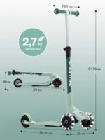 Smartrike Складной самокат-трансформер 3в1 Xtend Mini Ride Sage Green — изображение 12