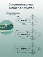 Smartrike Складной самокат-трансформер 3в1 Xtend Mini Ride Sage Green — изображение 8