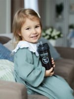 Twistshake Поильник с трубочкой пастельно-серый 360мл — изображение 2