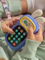 Alilo Интерактивная игрушка телефон Ушастик-Лапочка фиолетовый — изображение 2