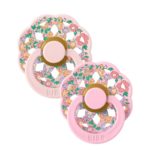 BIBS Набор из 2-х пустышек Liberty Boheme Oscar Meadow Blossom Mix 6-18 месяцев