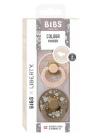 BIBS Набор из 2-х пустышек Liberty Colour Anatomical Capel/Blush Mix 6-18 месяцев — изображение 5