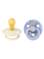 BIBS Набор из 2-х пустышек Liberty Colour Chloe Meadow Ivory Mix 0-6 месяцев — изображение 4