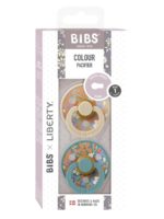 BIBS Набор из 2-х пустышек Liberty Colour June Blossom/Vanilla Hush Mix 0-6 месяцев — изображение 5
