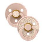 BIBS Набор из 2-х пустышек Studio Colour Jasmine Blush Mix 0-6 месяцев