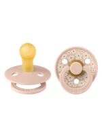 BIBS Набор из 2-х пустышек Studio Colour Jasmine Blush Mix 0-6 месяцев — изображение 3