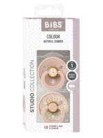 BIBS Набор из 2-х пустышек Studio Colour Jasmine Blush Mix 0-6 месяцев — изображение 5