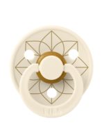 BIBS Пустышка Colour Noor Ivory/Gold 0-6 месяцев