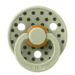 BIBS Пустышка Studio Colour Polka Sage/Iron 6-18 месяцев