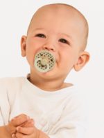 BIBS Пустышка Studio Colour Polka Sage/Iron 6-18 месяцев — изображение 2
