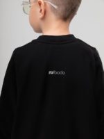 Bodo Костюм с декоративным кантом (кофта на молнии, брюки) черный — изображение 9