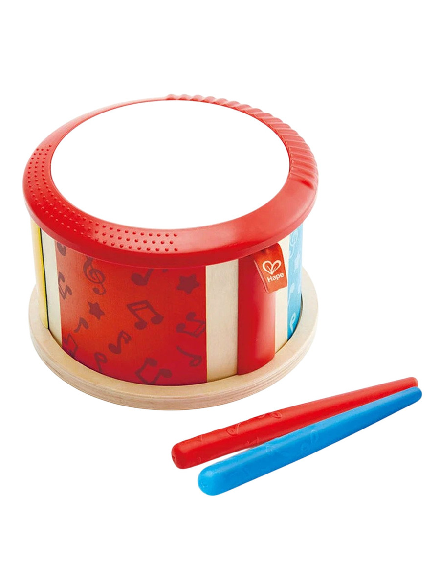 Hape Двусторонний барабан Hape Двусторонний барабан с палочками — изображение 1