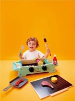 Hape Игровой набор Гриль с едой — изображение 3