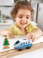 Hape Локомотив на батарейках Мой поезд белый — изображение 2