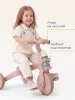 Happy Baby Беговел-трансформер 3в1 Vispy розовый — изображение 4