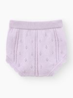 Happy Baby Комплект вязаный (футболка, шорты) лиловый — изображение 9