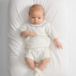 Happy Baby Комплект вязаный (футболка, шорты) молочный