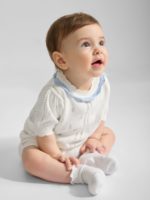Happy Baby Комплект вязаный (футболка, шорты) молочный — изображение 3