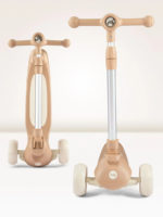 Happy Baby Самокат Weezy Light brown — изображение 9