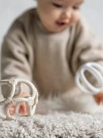 Nattou Игрушка-прорезыватель Lapidou Clay/White — изображение 3