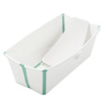Stokke Складная ванночка Flexi Bath со вставкой White Aqua