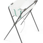 Stokke Складная ванночка Flexi Bath со вставкой и подставкой White Aqua