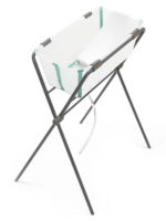 Stokke Складная ванночка Flexi Bath со вставкой и подставкой White Aqua