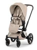 Cybex Коляска 2 в 1 Priam Style Cozy Beige шасси Rosegold — изображение 5