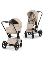 Cybex Коляска 2 в 1 Priam Style Cozy Beige шасси Rosegold