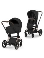 Cybex Коляска 2 в 1 Priam Style Sepia Black шасси Rosegold