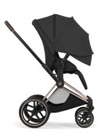 Cybex Коляска 2 в 1 Priam Style Sepia Black шасси Rosegold — изображение 8