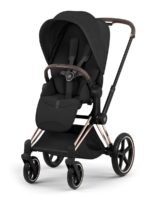Cybex Коляска 2 в 1 Priam Style Sepia Black шасси Rosegold — изображение 4