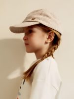 Loomknits Кепка в полоску песочная