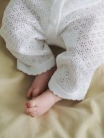 Loomknits Комбинезон ажурный кремовый — изображение 5