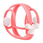 Mombella Прорезыватель-погремушка улитка розовая