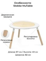 Stokke Игровой столик MuTable зеленый — изображение 13