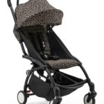 Stokke Прогулочная коляска Yoyo3 шасси черное Wild Collection Леопард