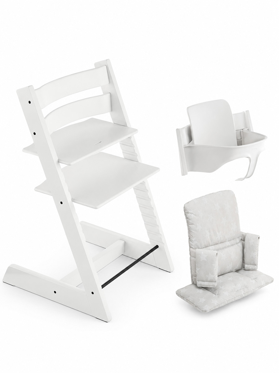 Stokke-Стульчик-Tripp-Trapp-+-Baby-Set-+-Подушка_003 Stokke Стульчик Tripp Trapp с Baby Set и подушкой (6+) — изображение 1