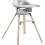 Stokke Стульчик для кормления Clikk Bamboo серый