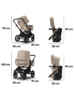 Bugaboo Коляска 2 в 1 Donkey 5 Mono Complete Black/Desert Taupe/Desert Taupe — изображение 12