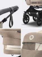 Bugaboo Коляска 2 в 1 Donkey 5 Mono Complete Black/Desert Taupe/Desert Taupe — изображение 10