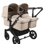 Bugaboo Коляска для двойни 2 в 1 Donkey 5 Twin Black/Desert Taupe/Desert Taupe