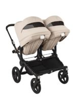 Bugaboo Коляска для двойни 2 в 1 Donkey 5 Twin Black/Desert Taupe/Desert Taupe — изображение 4