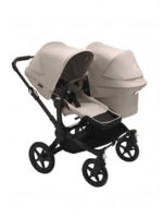 Bugaboo Коляска для двойни 2 в 1 Donkey 5 Twin Black/Desert Taupe/Desert Taupe — изображение 5
